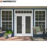 Warren 42x80 Exterior Door Black Framed Glass Doors 40 Inch French Doors Glass Patio Double